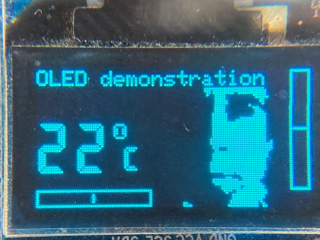 OLED demonstration